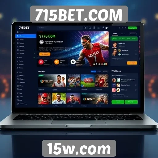 Interface e usabilidade do 715BET.COM